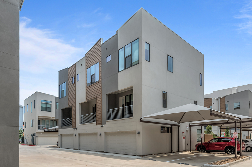 2401 Crawford St Midtown Houston Townhomes Surge Homes